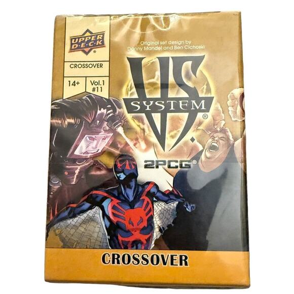 Upper Deck Vs System 2PCG Marvel Crossover Expansion UD New Sealed - Picture 1 of 7
